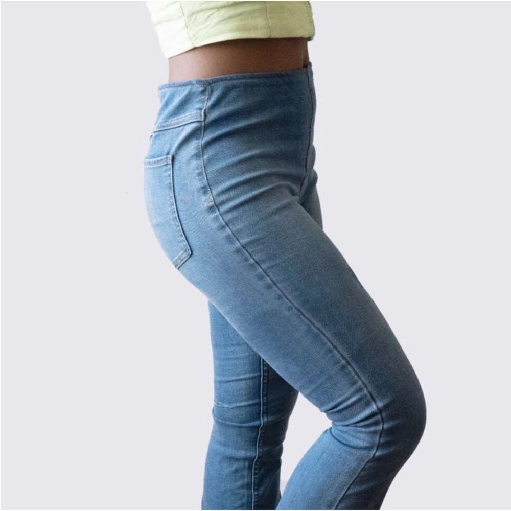 Free People 27 High Waist Flare bottom Jenny Jeans